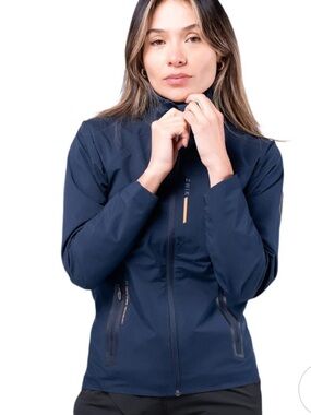Zhik Women's INS100 Waterproof Sailing Jacket Navy Blue Medium